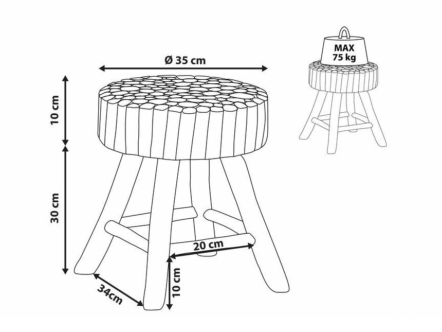 Kafijas galdiņš Berwyn 187