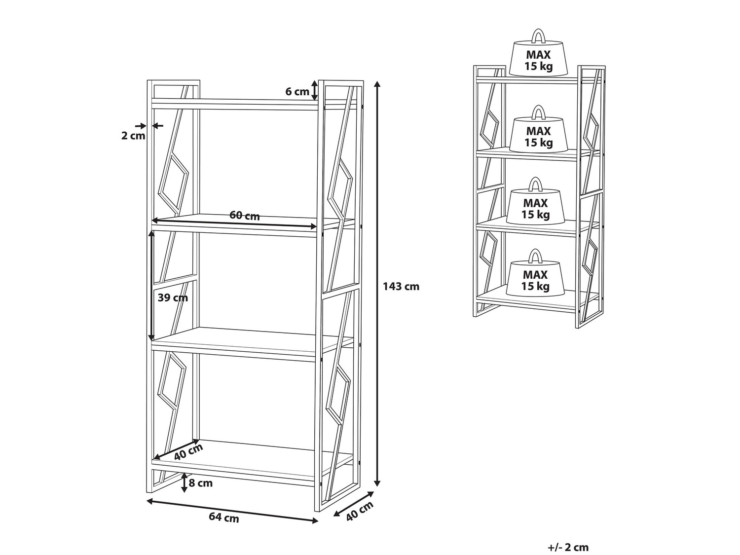 Стеллаж Mirlevi 101