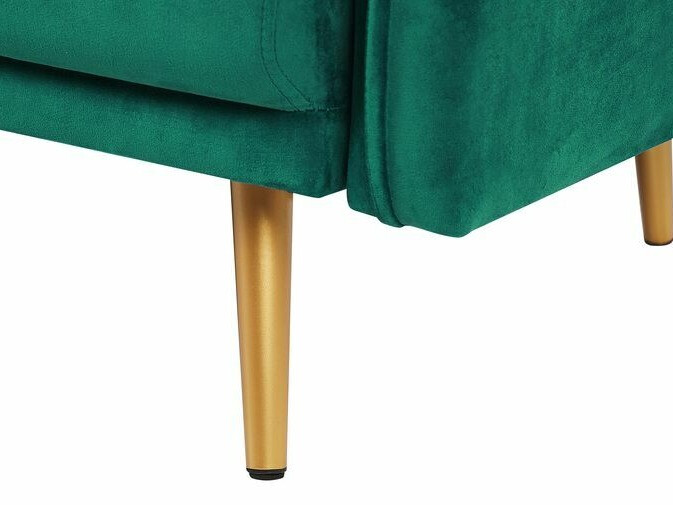 Комплект мягкой мебели Berwyn 206 (Зелёный + Золотой)