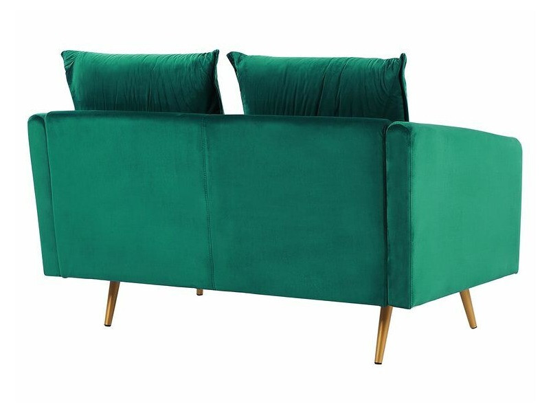 Mīksto mēbeļu komplekts Berwyn 206 (Zaļš + Zelta)