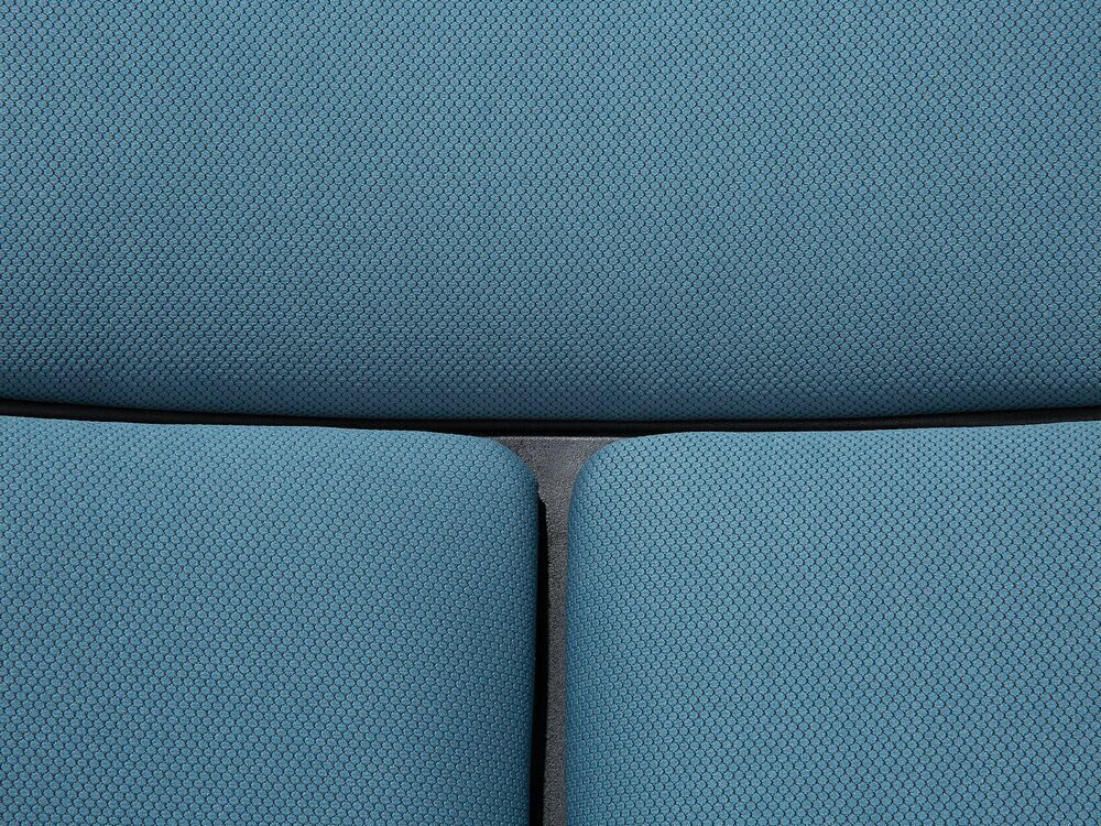 Офисный стул Berwyn 208 (Чёрный + Бирюзовый)