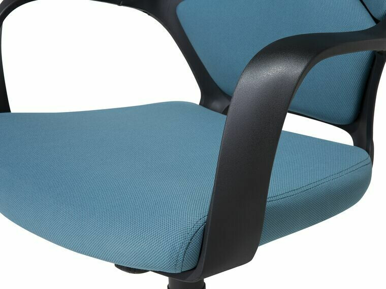 Офисный стул Berwyn 208 (Чёрный + Бирюзовый)