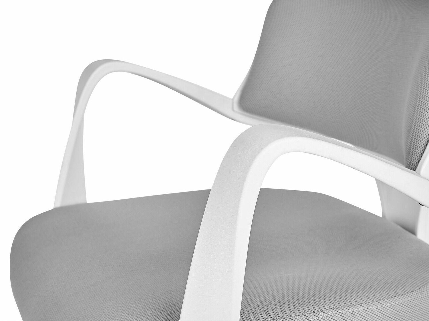 Biroja krēsls Berwyn 221 (Balts + Pelēks)