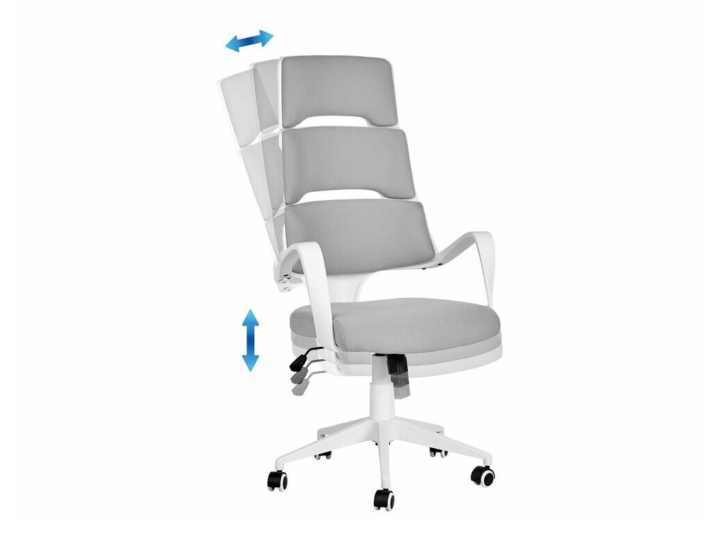 Офисный стул Berwyn 221 (Белый + Серый)