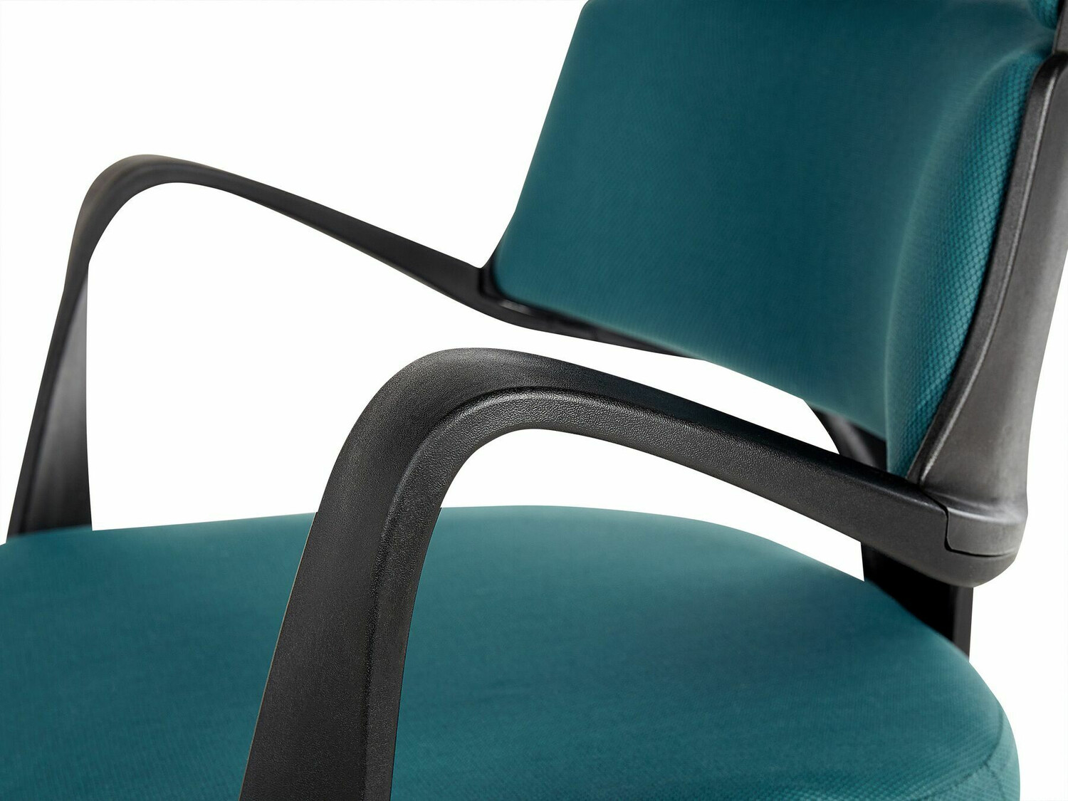 Офисный стул Berwyn 221 (Чёрный + Бирюзовый)