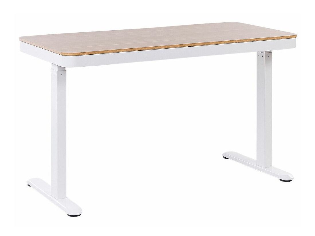Rakstāmgalds ar regulējamu augstumu Berwyn 224 (Balts + Gaišs koks)