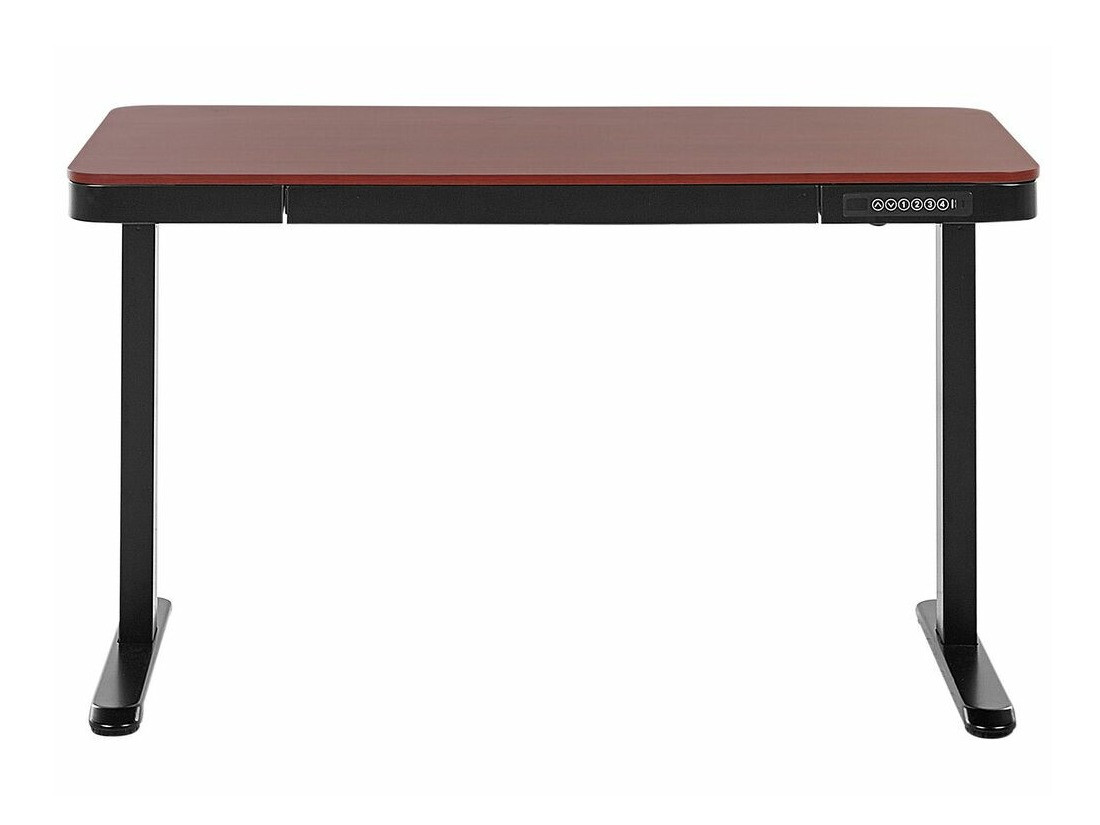 Rakstāmgalds ar regulējamu augstumu Berwyn 224 (Melns + Tumšs koks)