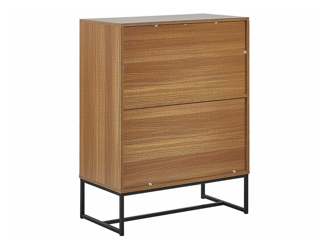 Шкафчик Fiotivu 100 (Белый + Чёрный + Светлое дерево)