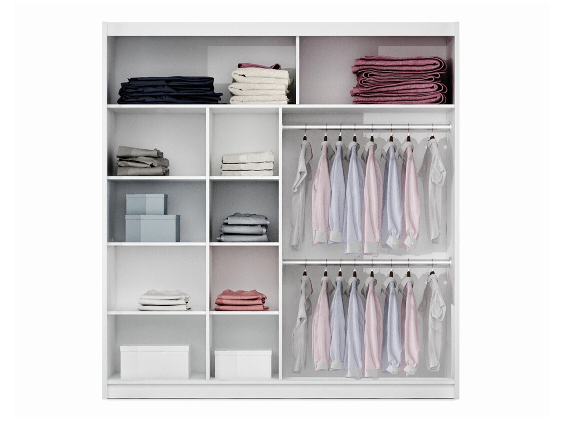 Skapis Honolulu 201 (Balts)