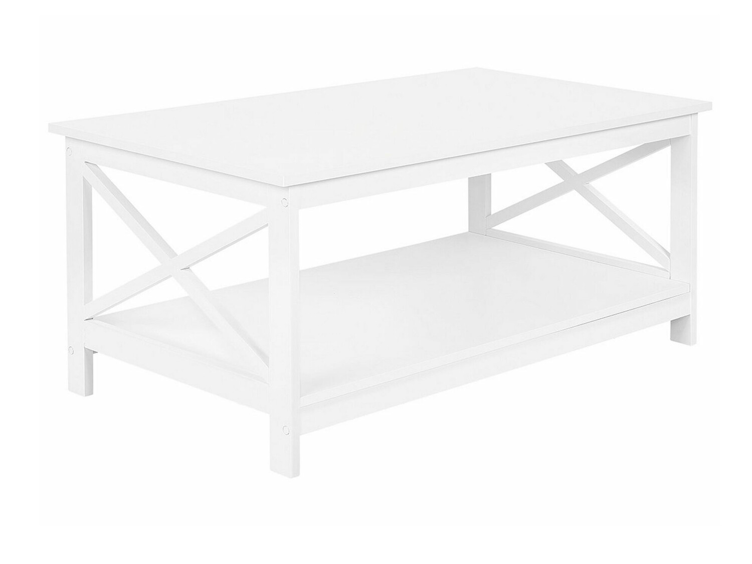 Žurnālu galdiņš Cateti 102 (Balts)