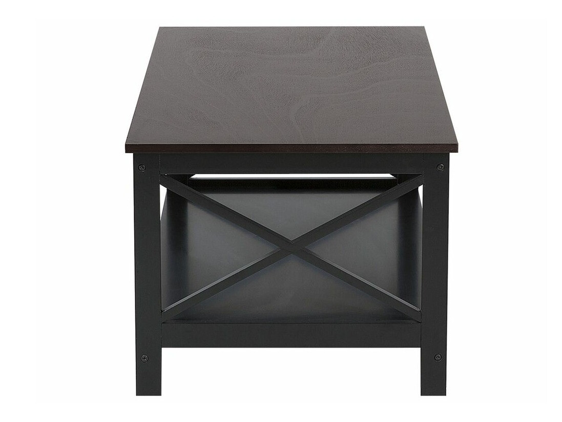 Žurnālu galdiņš Cateti 102 (Melns)