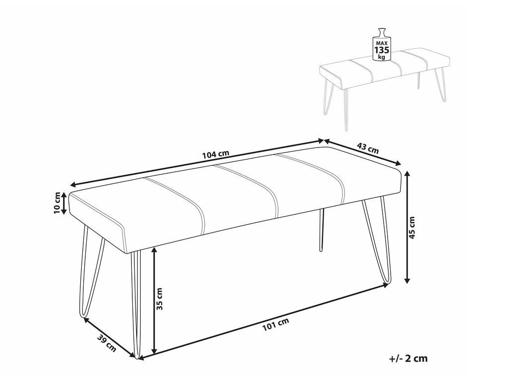 Mīkstais sols Berwyn 291 (Bēšs)