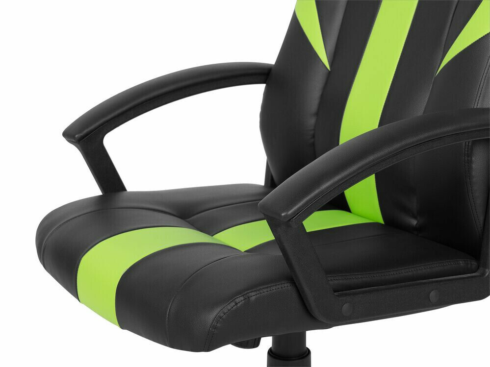 Игровое кресло Berwyn 316 (Чёрный + Зелёный)