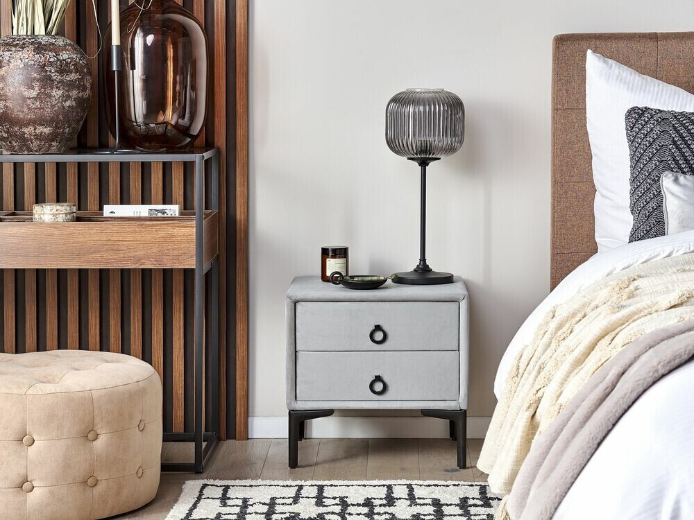 Прикроватная тумбочка Berwyn 305 (Серый)