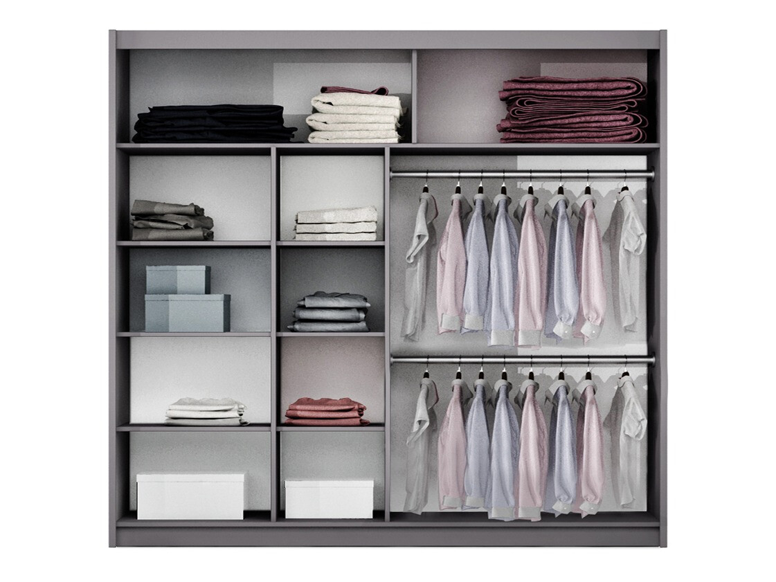 Skapis Honolulu 207 (Grafīts)