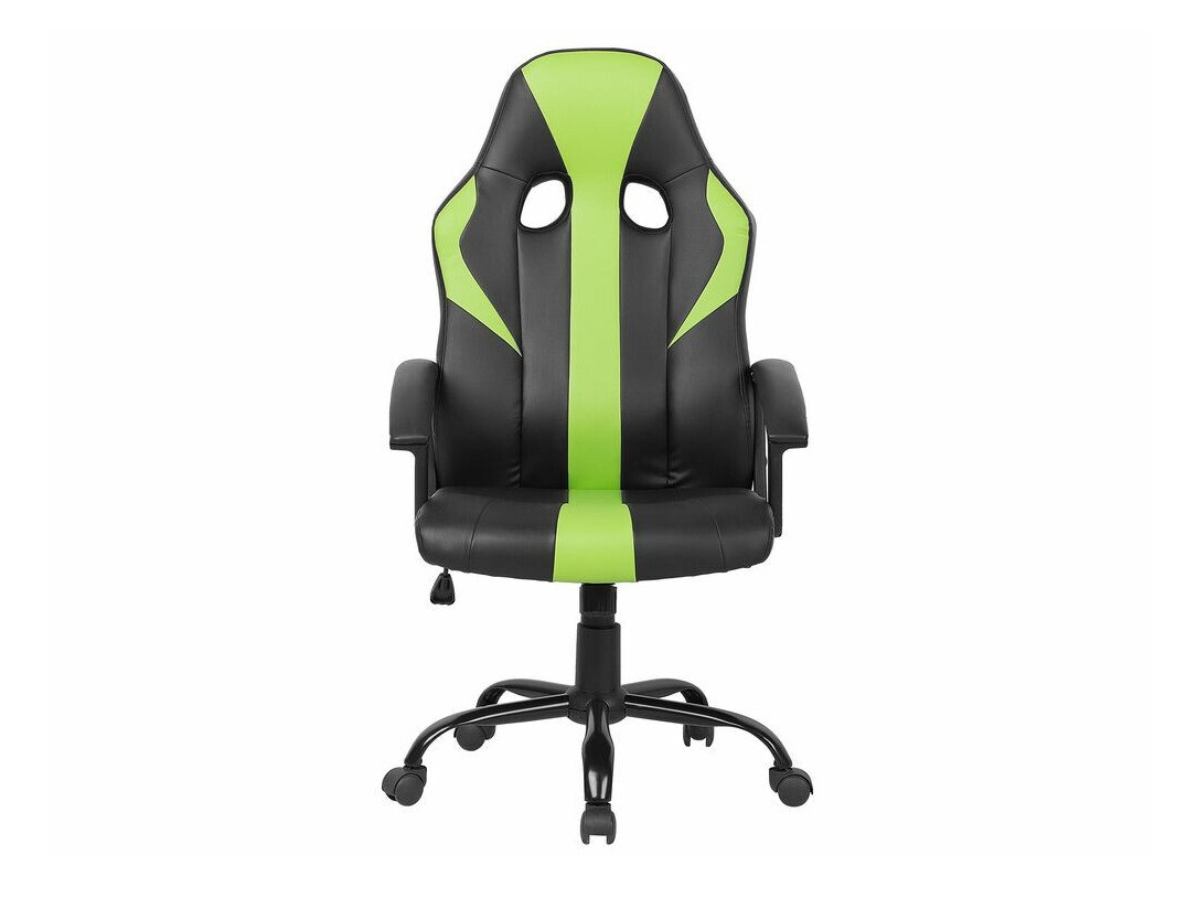 Spēļu krēsls Berwyn 316 (Melns + Zaļš)