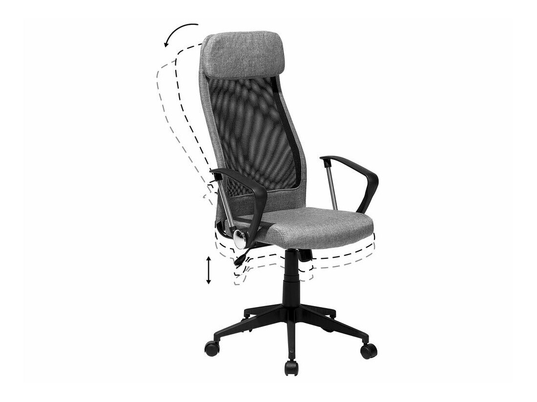 Biroja krēsls Berwyn 346 (Pelēks)