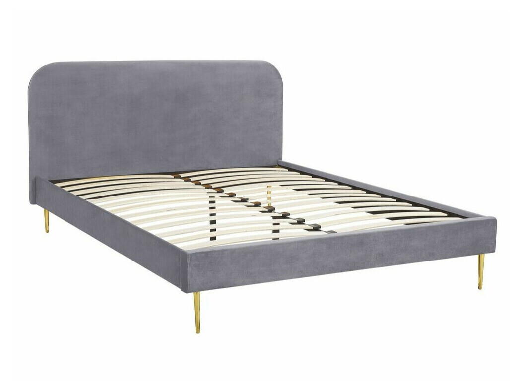Кровать Berwyn 328 (Серый + Золотой)