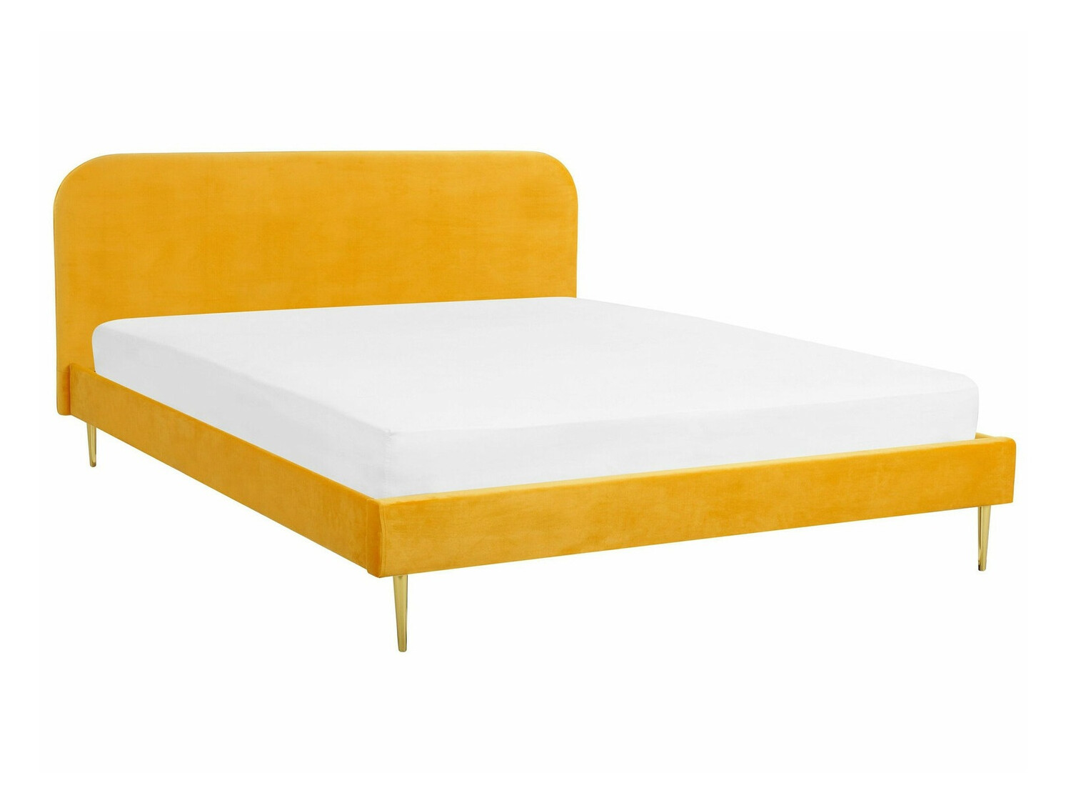 Кровать Berwyn 328 (Желтый + Золотой)