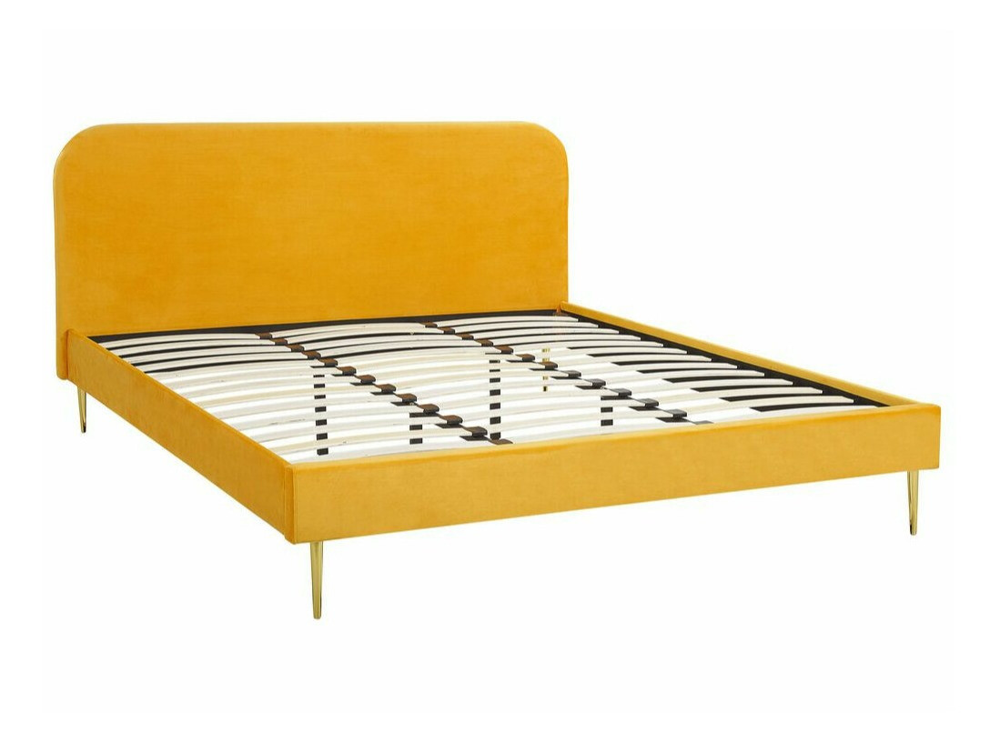 Кровать Berwyn 328 (Желтый + Золотой)