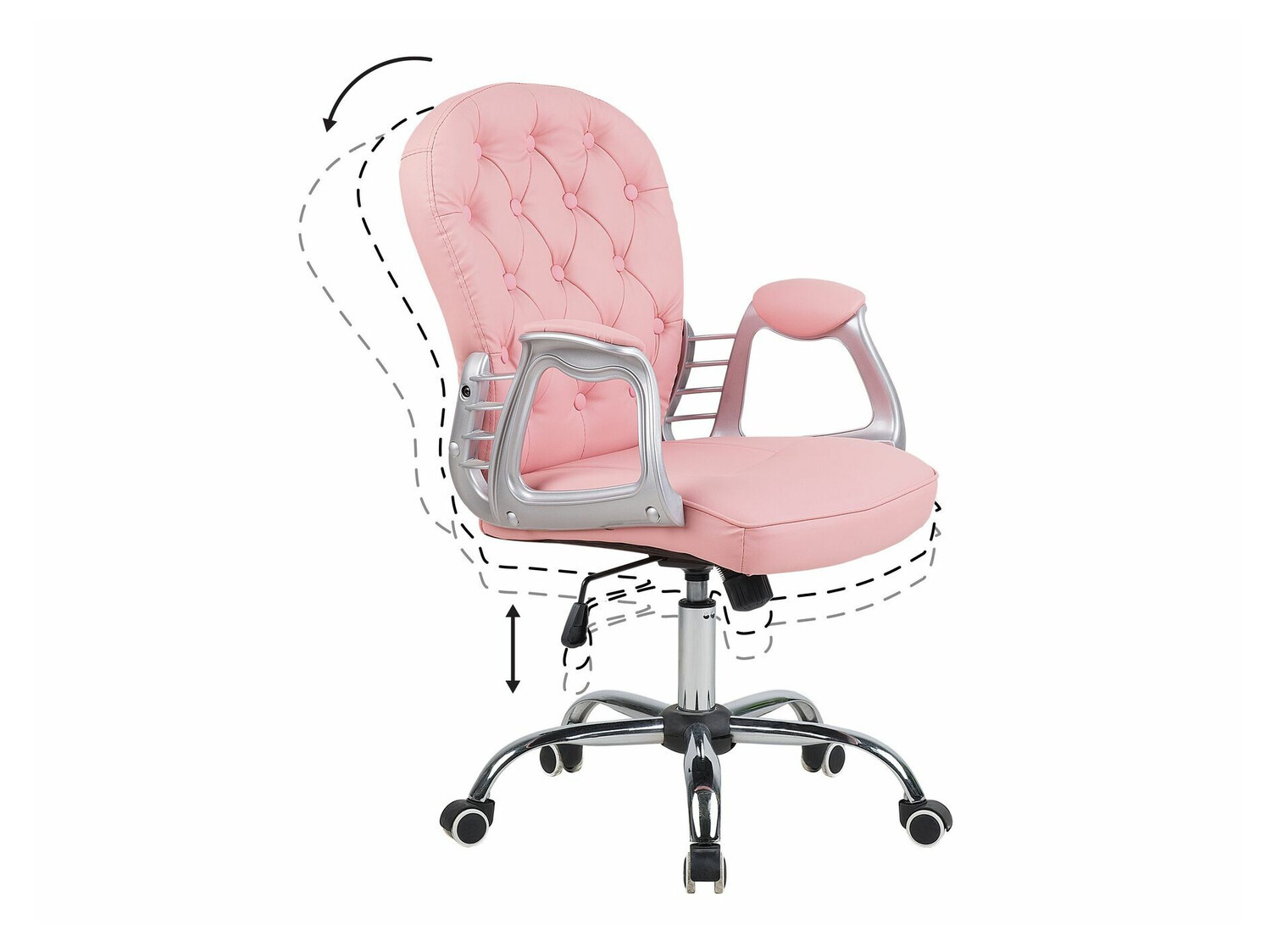 Офисный стул Berwyn 329 (Розовый)