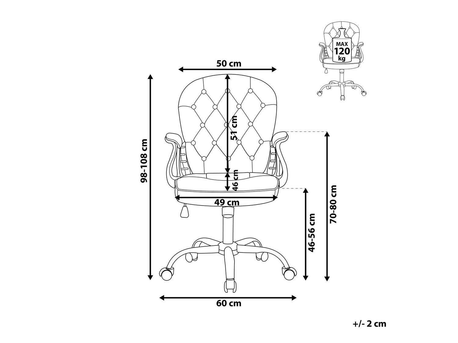 Офисный стул Berwyn 329 (Розовый)