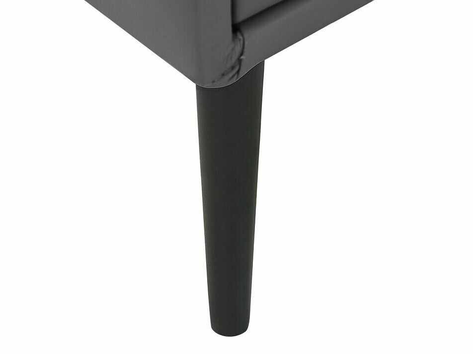 Прикроватная тумбочка Berwyn 337 (Серый + Чёрный)