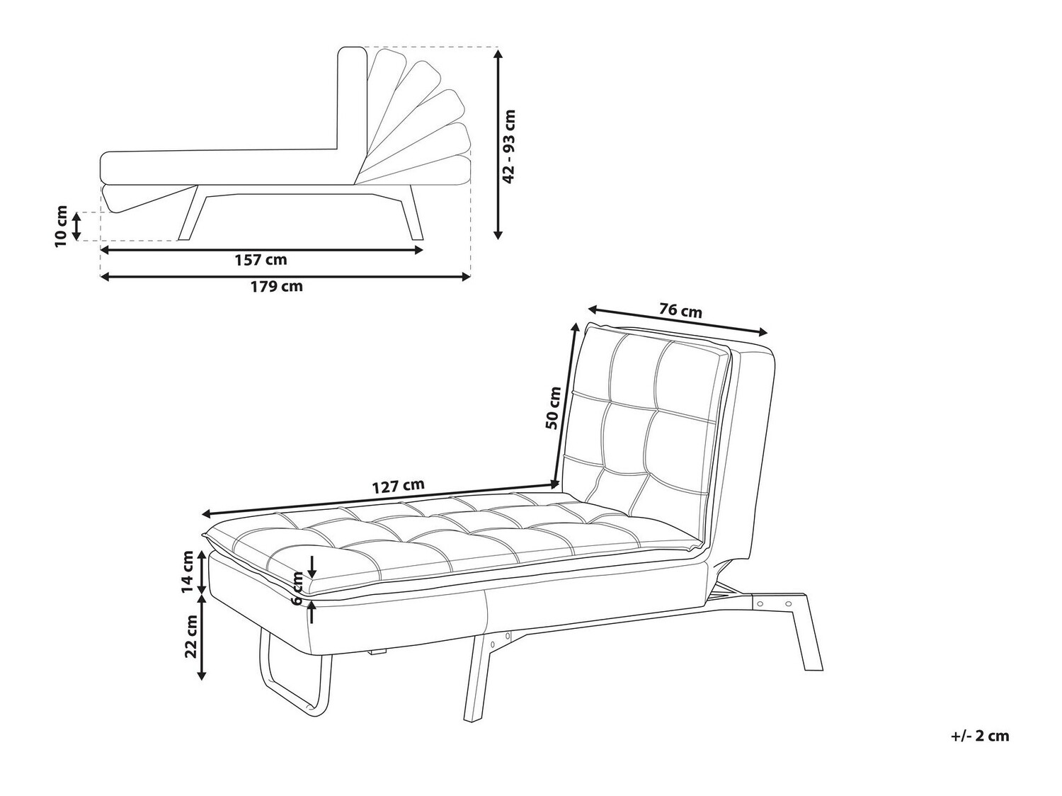 Kušete Berwyn 375 (Gaiši brūns)