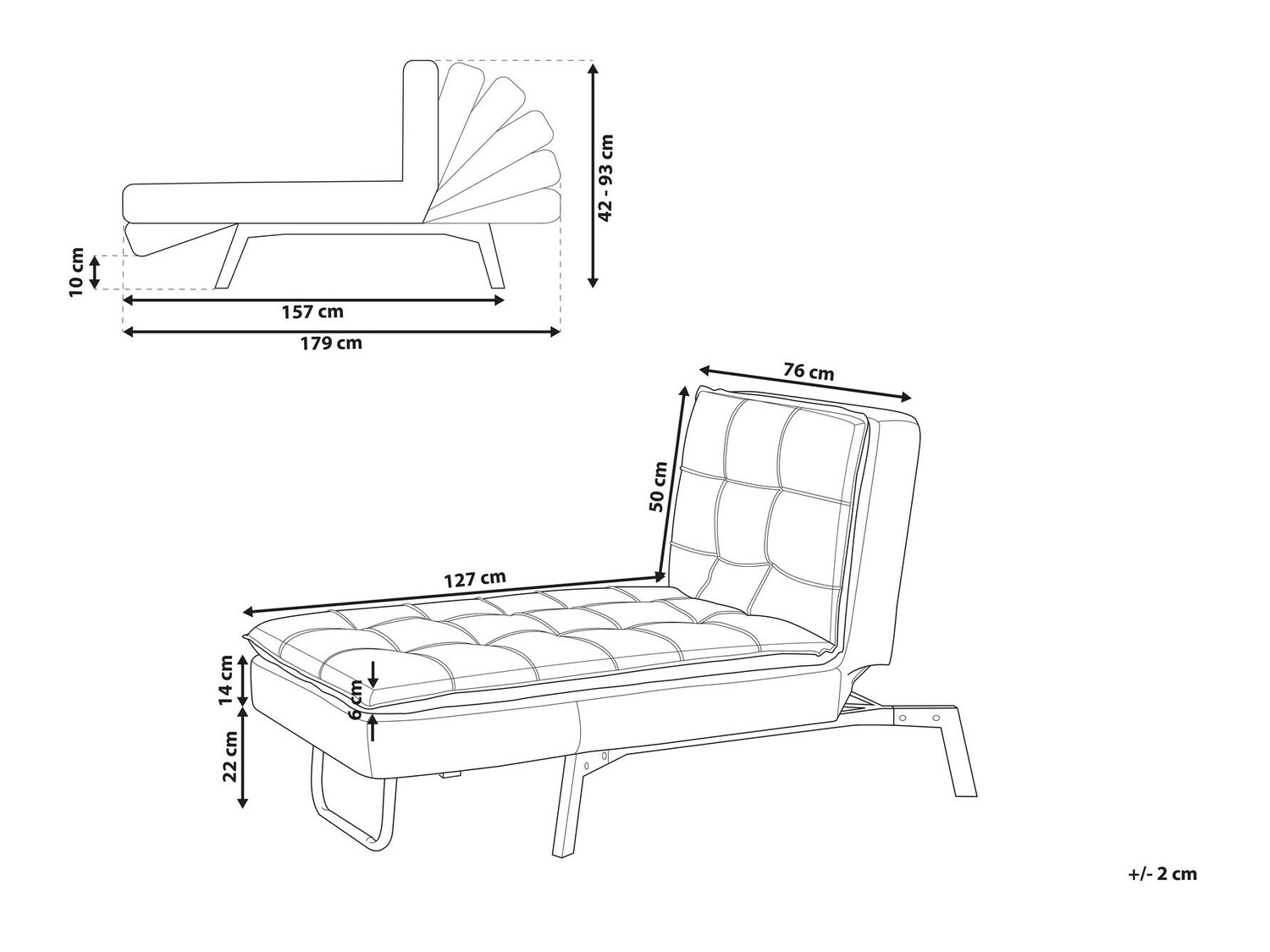 Kušete Berwyn 375 (Tirkīzs)