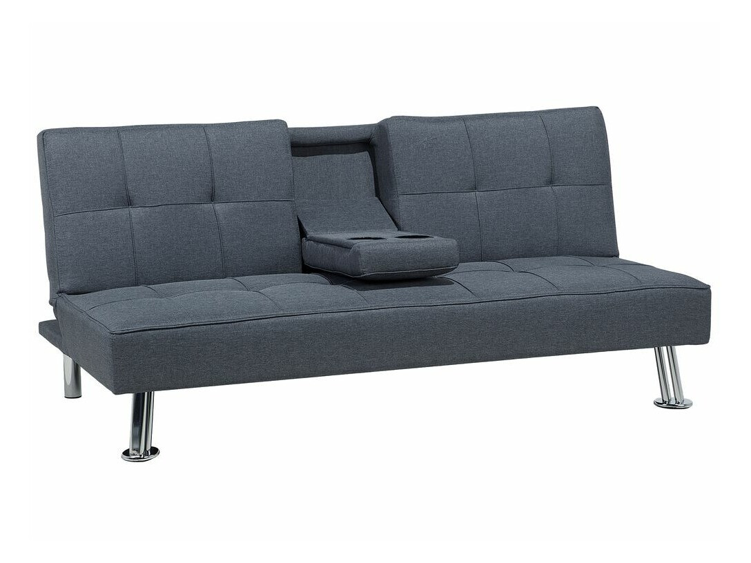 Dīvāns gulta Berwyn 417 (Tumši pelēks)