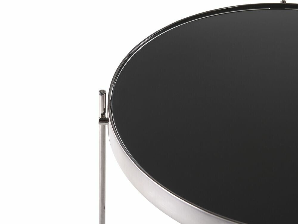 Kafijas galdiņš Berwyn 400 (Melns + Sudraba)