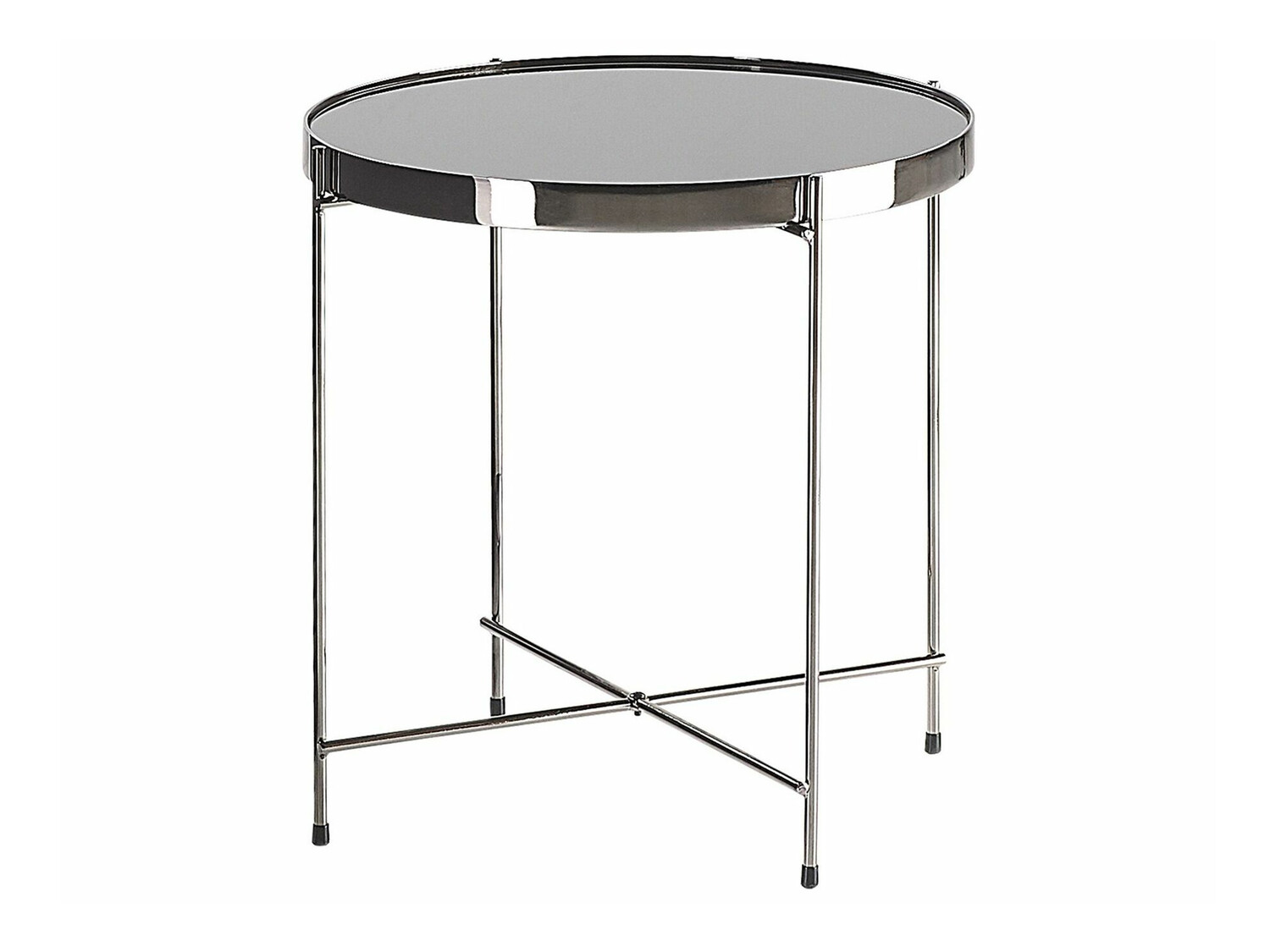 Кофейный столик Berwyn 400 (Чёрный + Серебряный)