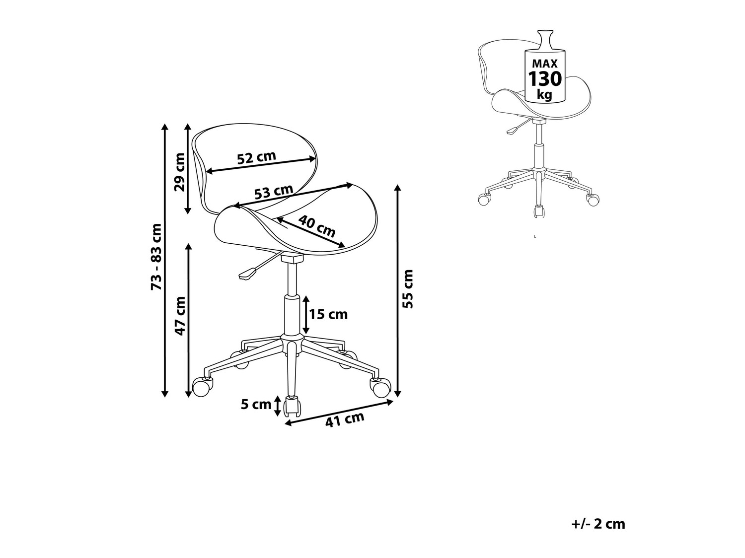 Офисный стул Berwyn 409 (Белый + Темное дерево)