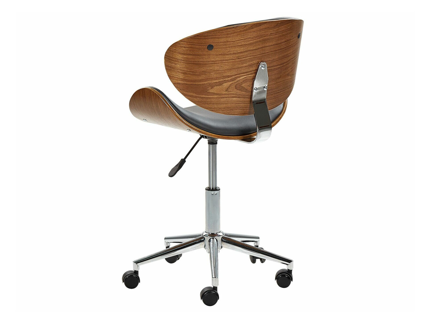 Офисный стул Berwyn 409 (Чёрный + Темное дерево)