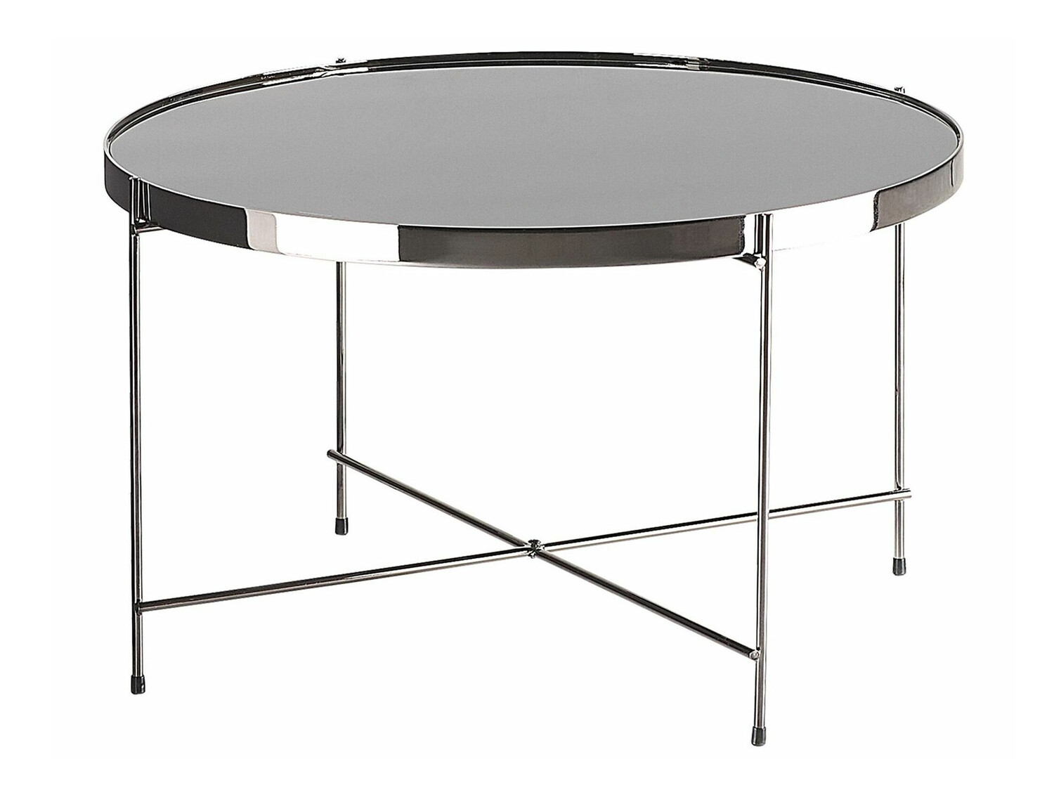 Журнальный столик Berwyn 403 (Чёрный + Серебряный)
