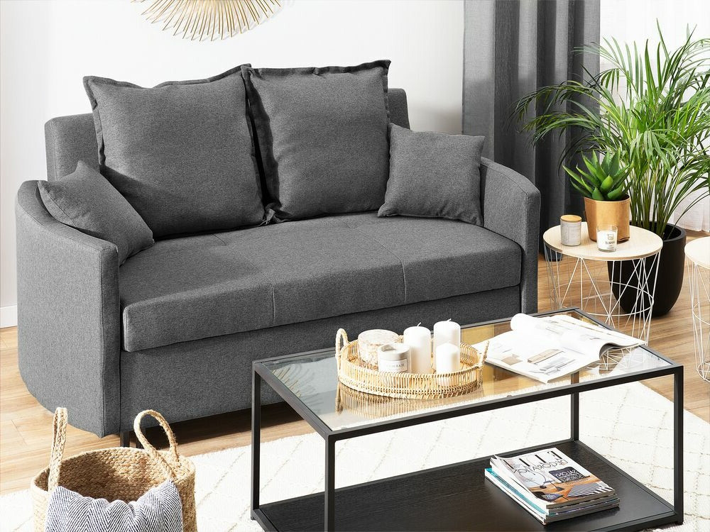 Dīvāns gulta Berwyn 425 (Pelēks)