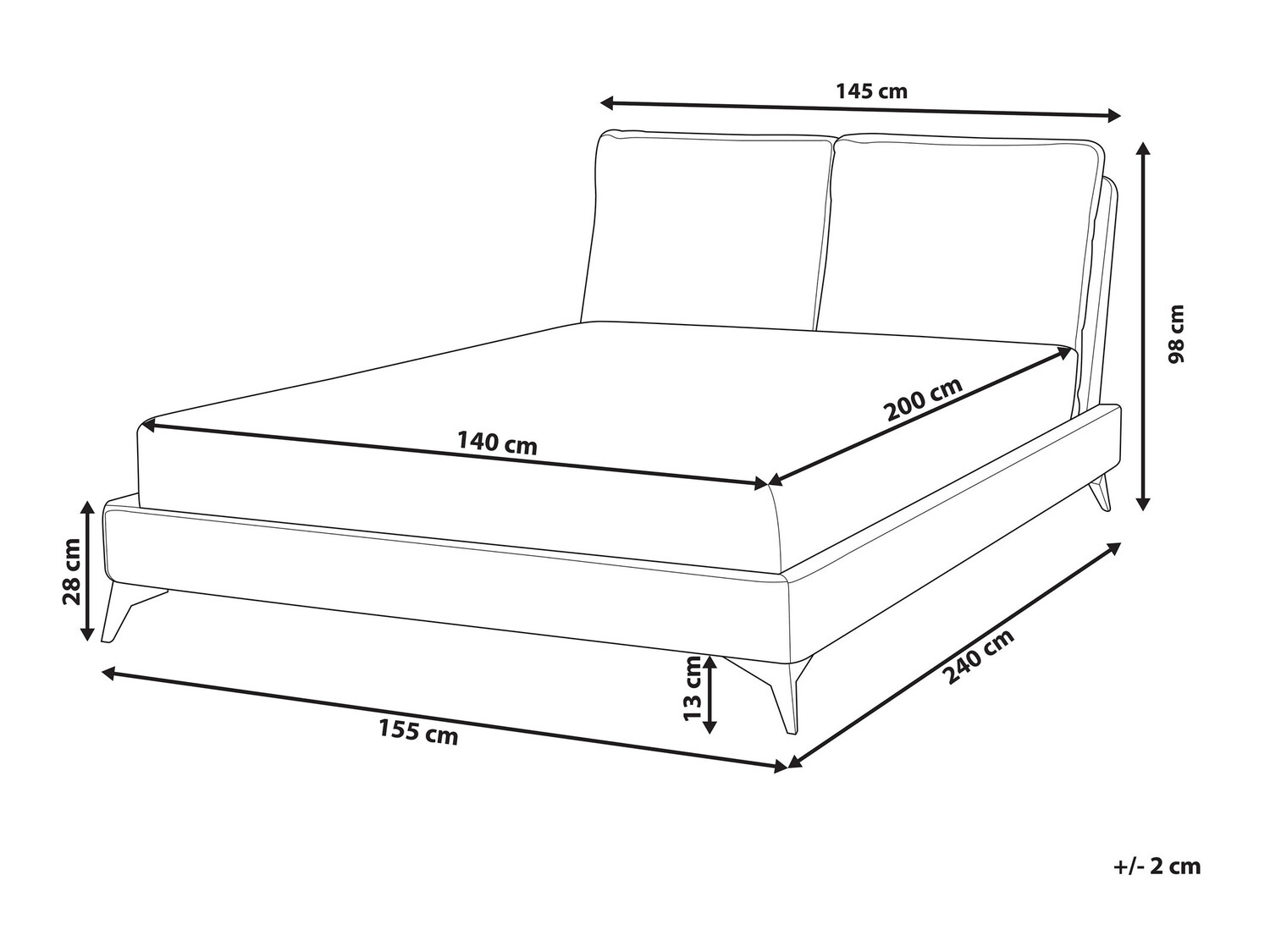 Кровать Berwyn 422 (Бежевый)