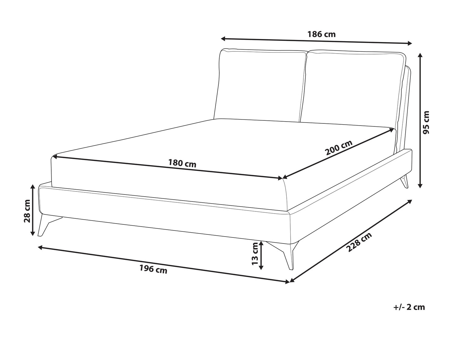Кровать Berwyn 422 (Оранжевый)