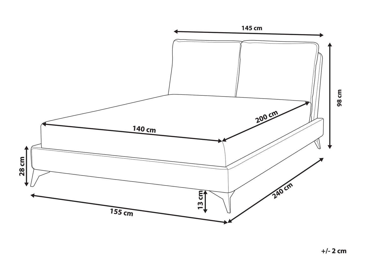 Кровать Berwyn 422 (Серый)
