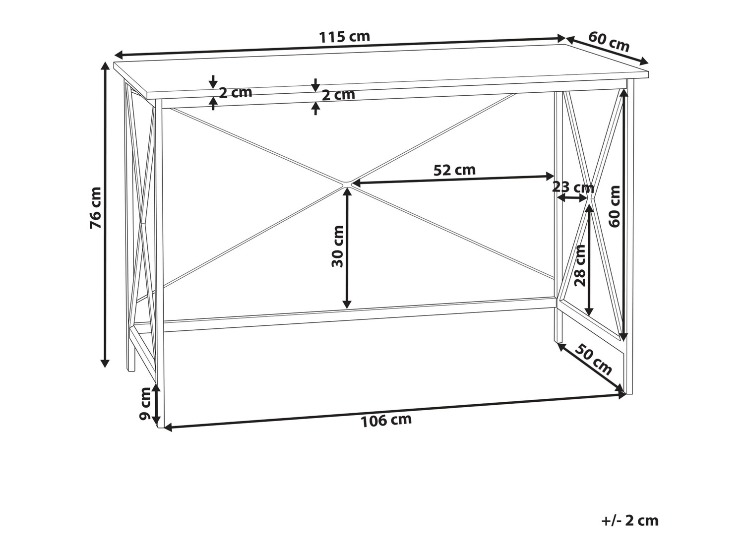 Письменный cтол Berwyn 423