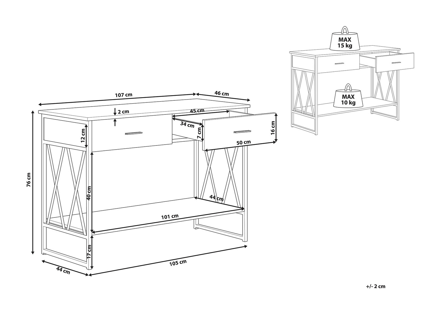 Konsole Berwyn 439 (Taupe)