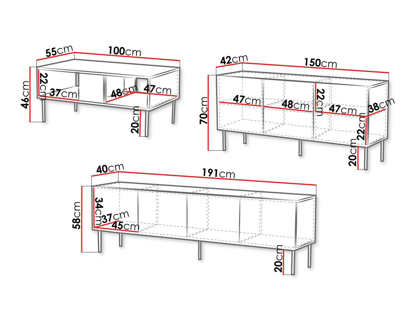 Набор для гостиной Venophu 104