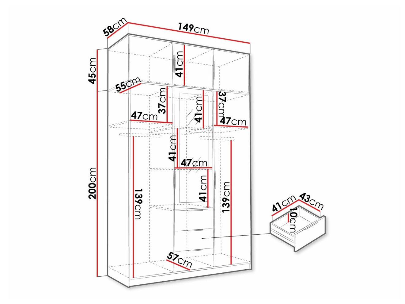 Шкаф Ophdome 108
