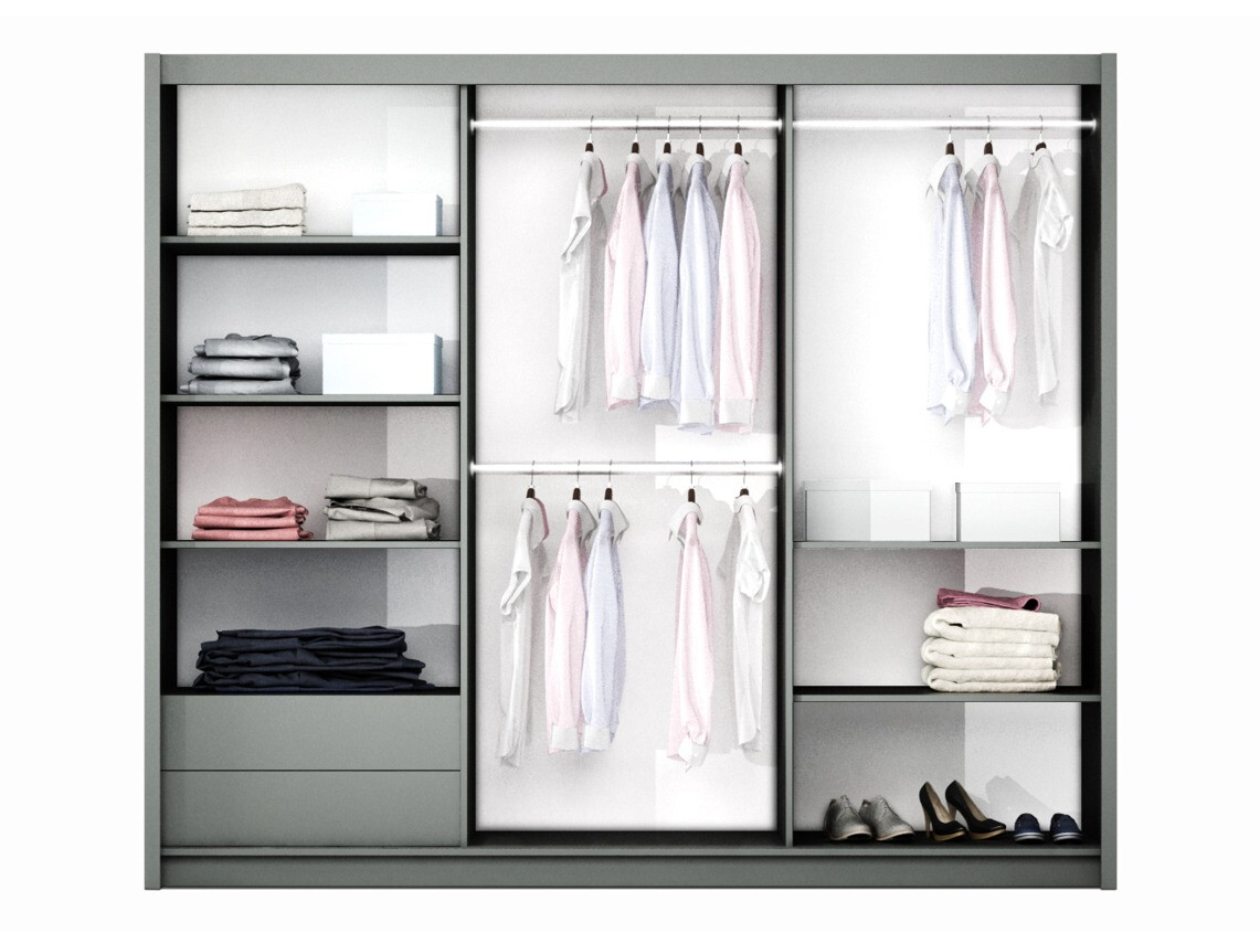 Skapis Honolulu 213 (Balts)