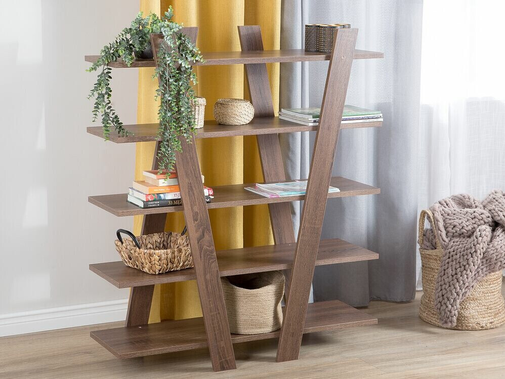 Стеллаж Berwyn 445 (Темное дерево)