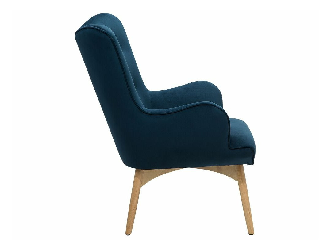 Кресло Berwyn 450 (Синий + Светлое дерево)