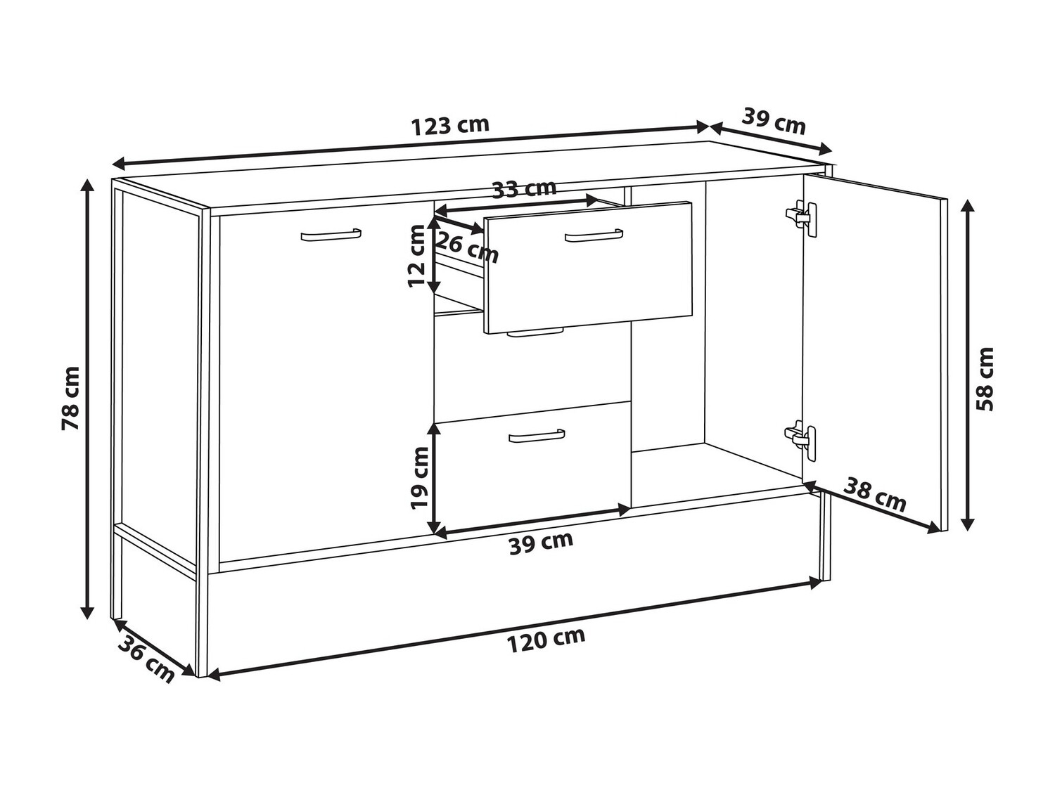 Kомод Berwyn 456