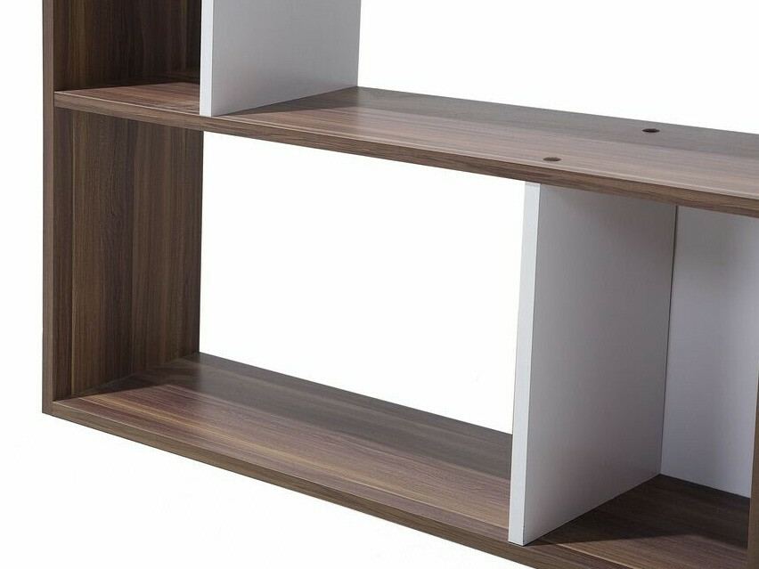 Plaukts Berwyn 480 (Tumšs koks + Balts)