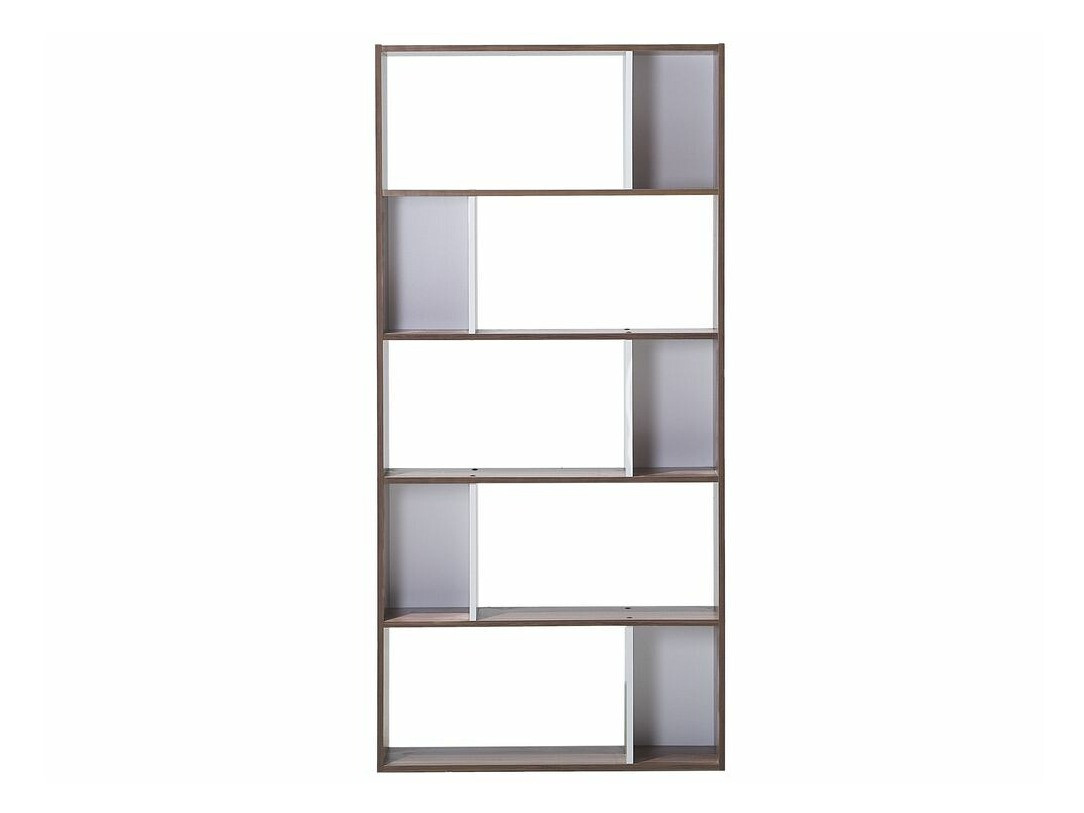 Стеллаж Berwyn 480 (Темное дерево + Белый)