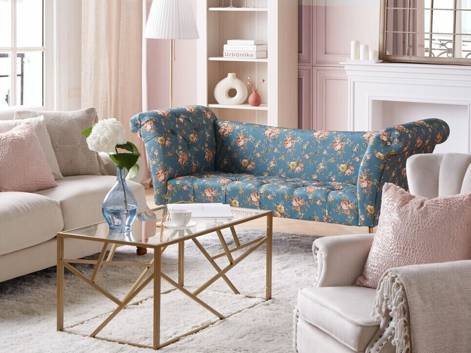 Žurnālu galdiņš Berwyn 483 (Zelta)